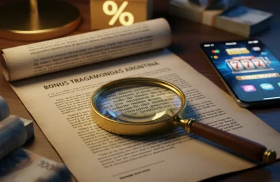 Bonos para tragamonedas en Argentina: cómo leer la letra chica